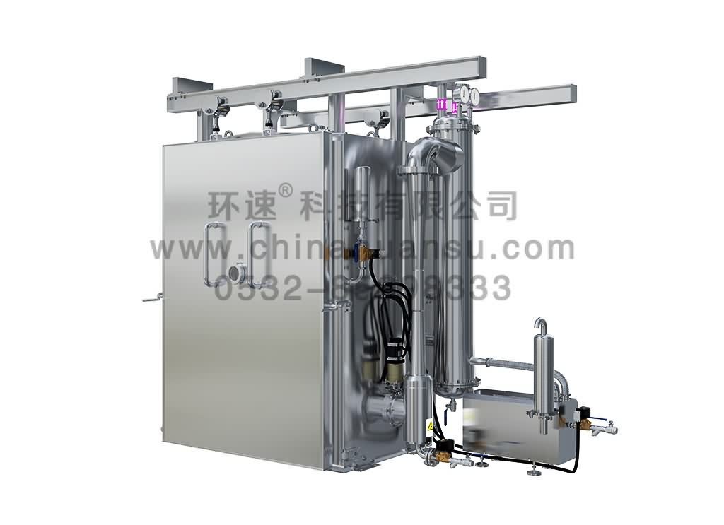 真空預冷機，升級自動開關門控制圖片，節省人工